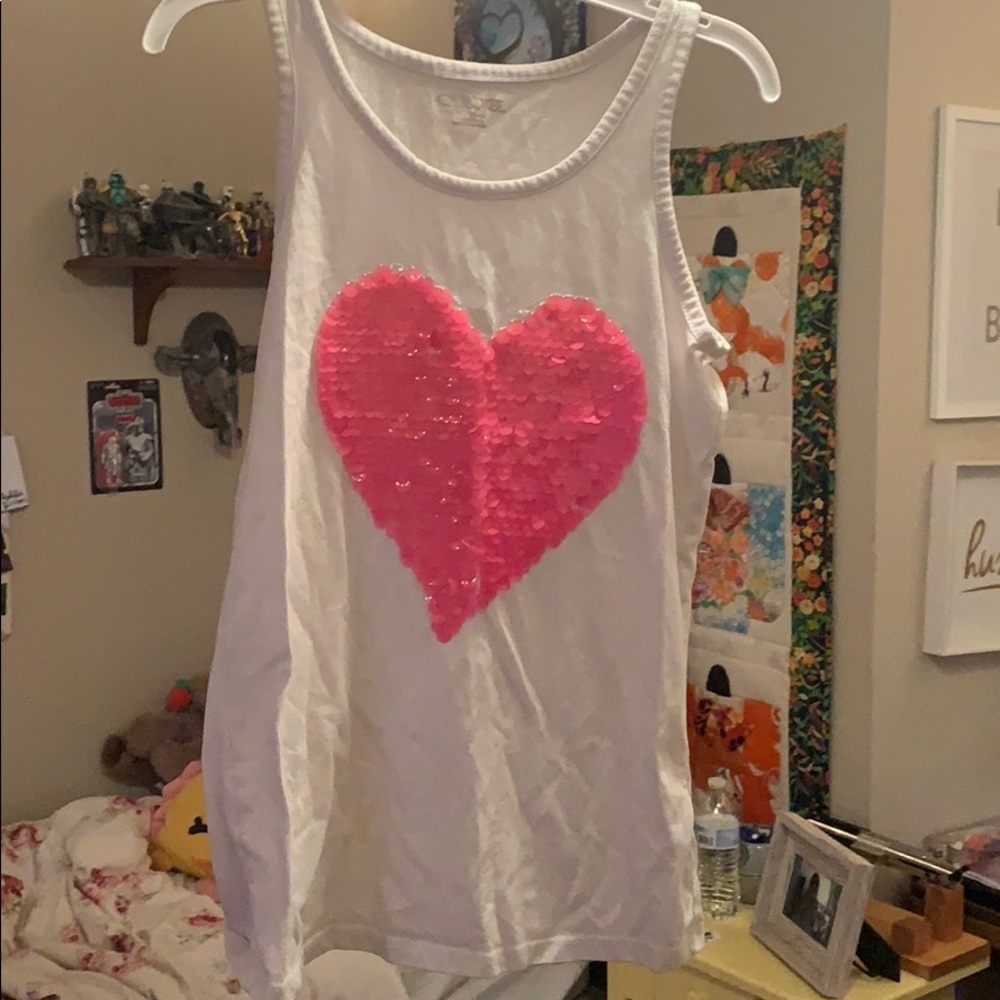 Heart Girls Tank Top